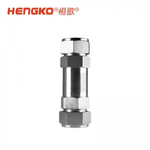 實驗室氣路W型一體式過濾器丨高純氣體管道系統(tǒng)直通型過濾器