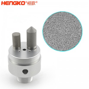 316不銹鋼樣氣過濾器耐高壓高強度易清洗,用于污水管道氣體檢測分析高溫氣體取樣探頭過濾器