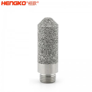 廠家生產0.2-90μm溫濕度傳感器不銹鋼探頭外殼防水防塵耐腐蝕,多種型號可定制