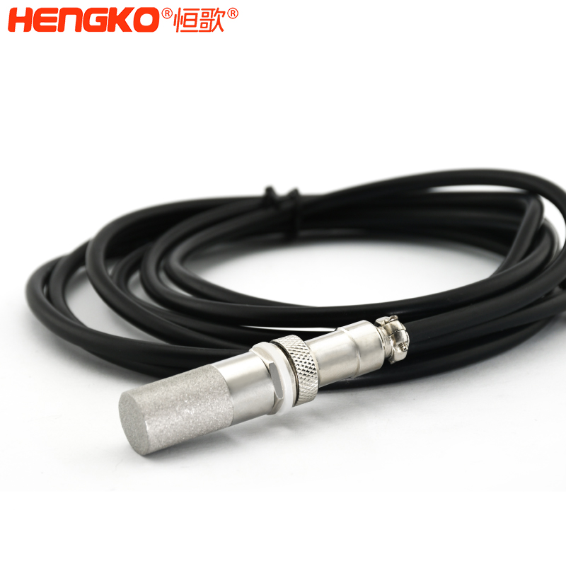 恒歌生產定制土壤測量溫濕度傳感器,防水精密多孔不銹鋼傳感器探頭外殼 Featured Image