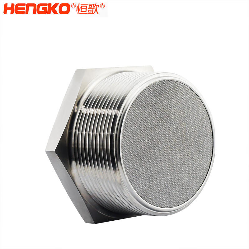 恒歌不銹鋼絲網濾芯燒結網消聲器消音器耐熱排氣均勻,應用于排風管消音 Featured Image