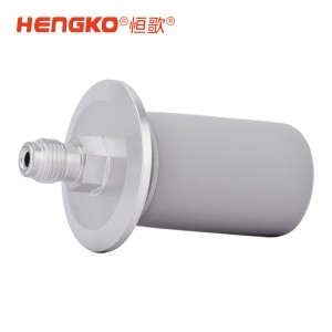 316L外殼快速進氣擴散器丨0.003μm管式氣體擴散器過濾器