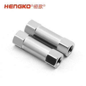 恒歌一體式接頭阻尼液壓過(guò)渡接頭體帶節(jié)流小孔阻尼限流閥過(guò)濾器