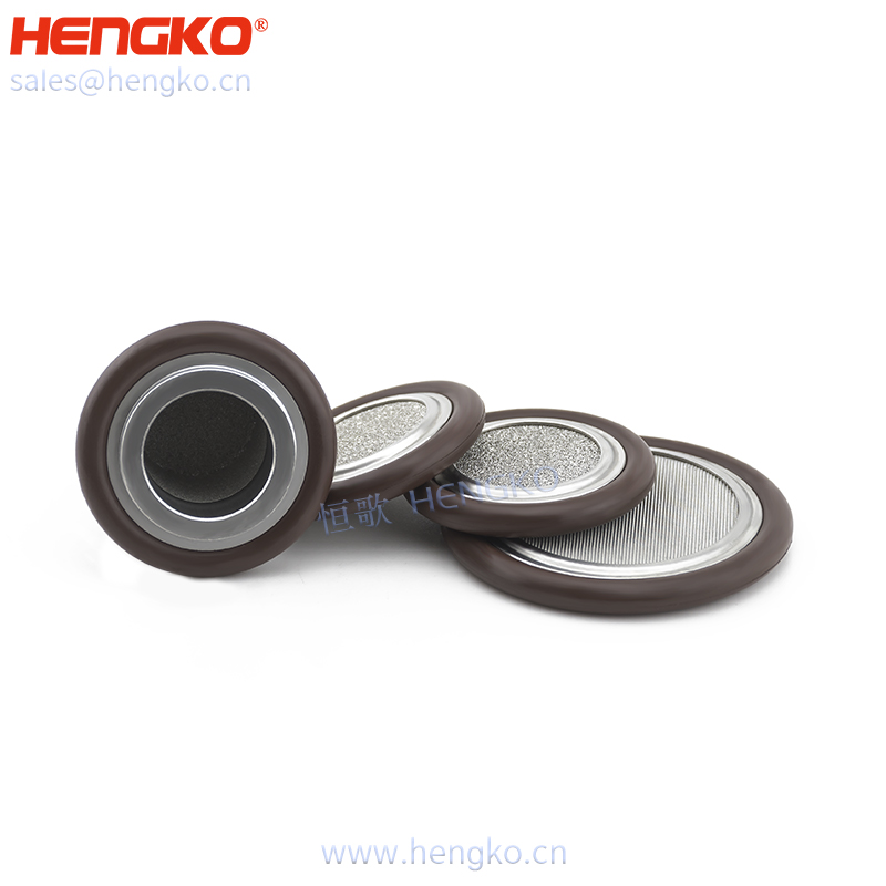 工廠直銷微米級圓形燒結不銹鋼絲網濾芯_氣液過濾用不銹鋼包邊濾片 Featured Image