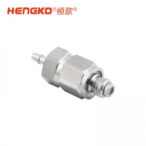 恒歌316不銹鋼粉末燒結(jié)濾芯多孔金屬高精度限流氣阻過(guò)濾器