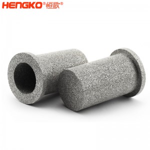 源頭廠家0.1-90μm不銹鋼濾筒透氣性好過(guò)濾精準(zhǔn)高金屬粉末燒結(jié)濾芯,應(yīng)用于制藥過(guò)濾