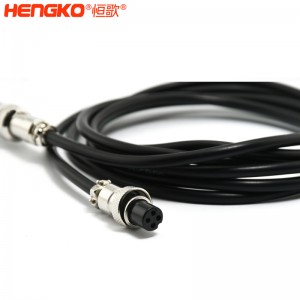 恒歌生產(chǎn)定制高靈敏IP65級防水溫濕度探測器探頭，用于農(nóng)業(yè)氣象站